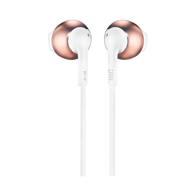 JBL Tune 205 - Rose Gold - Earbud headphones - Back image number null